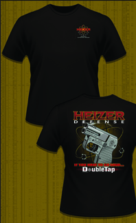 Heizer Defense Black DoubleTap T-Shirt